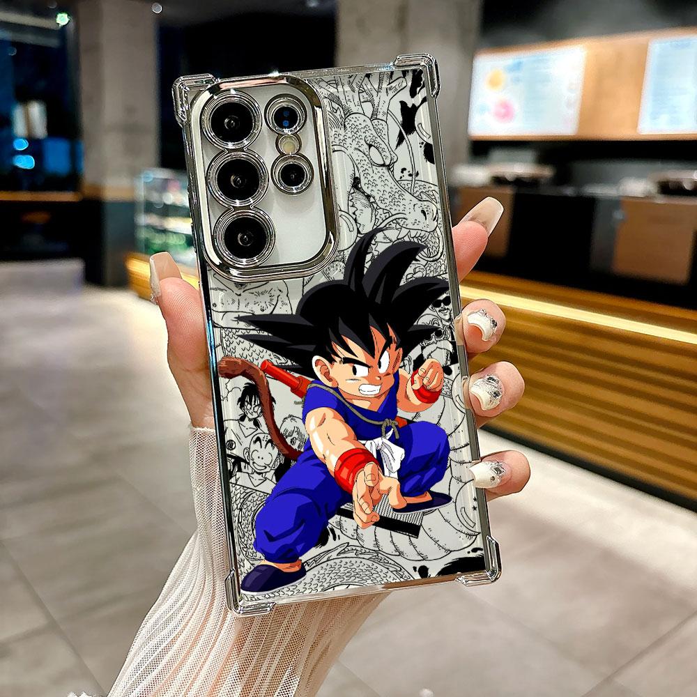 Süße Dragon Ball Son Goku Hülle Für Galaxy S26Ultra Handyhülle Für Samsung S26 S25 S24 S23 S21 Ultra S20 FE S25 Plus Weiche Hülle
