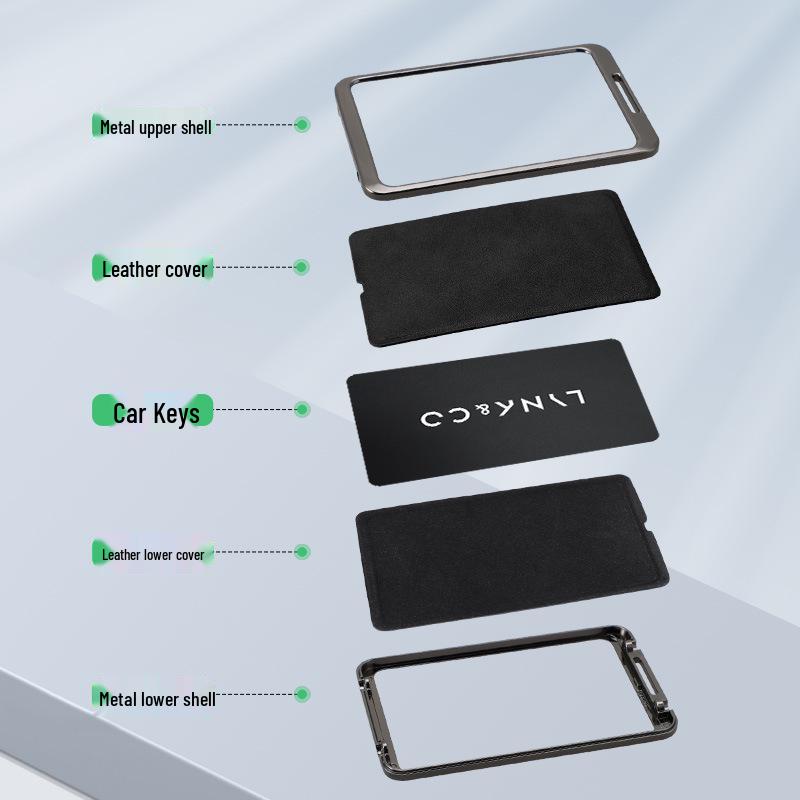 Lynk&Co 08 Card Key Case for New Energy Vehicles – Unisex NFC Key Holder