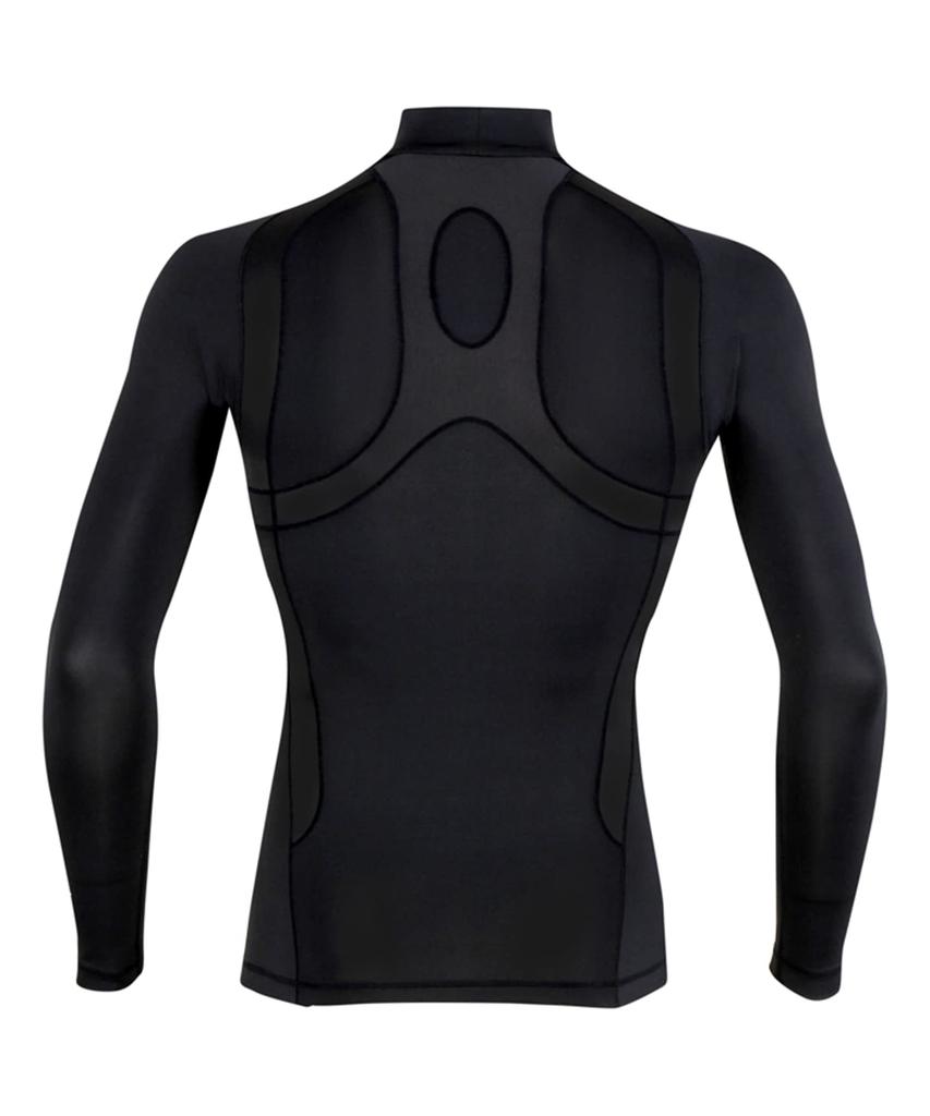 JYURYU Functional Increases Shoulder Blade Size CW-X/Wacoal Top, Mobility, Moisture-Wicking, Quick-Drying, JAO009, Men's, BL/M