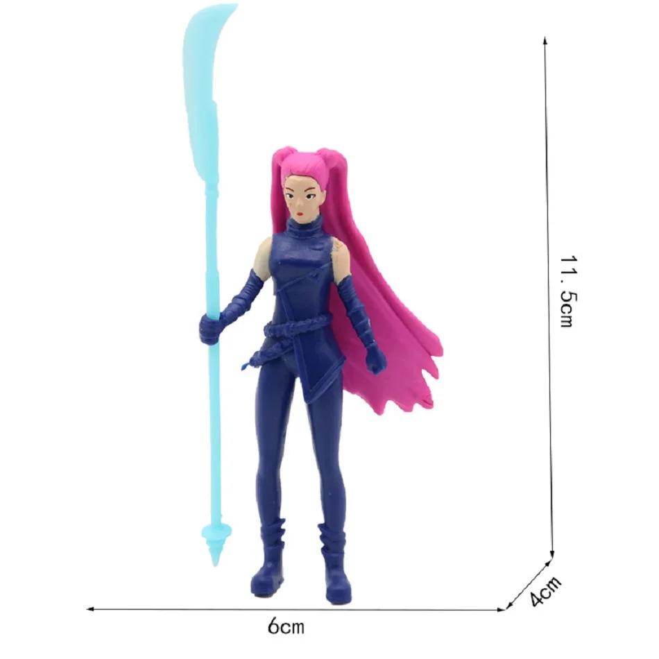 Anime Kpop Dämonenjäger Figur Modell Spielzeug - Cartoon Gaming Schreibtisch Dekoration Sammlung für Kinder - Perfektes Geschenk