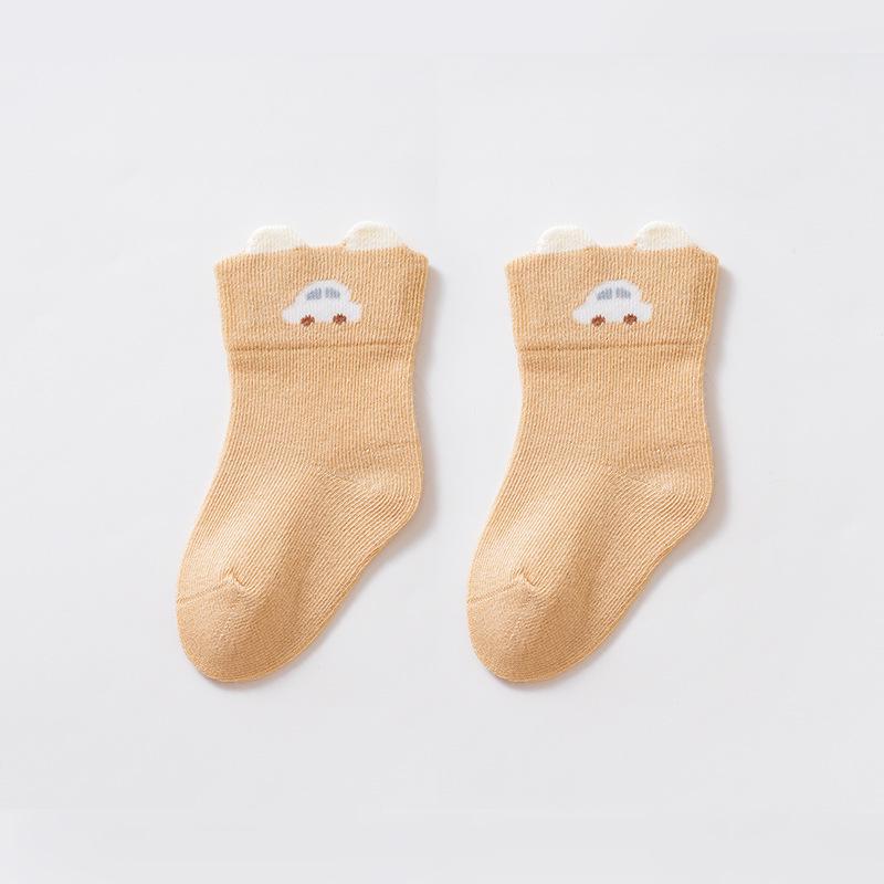 Xiyu Jia H/W Kinderkammbaumwollsocken - Niedlicher 3D-Cartoon für Jungen & Mädchen