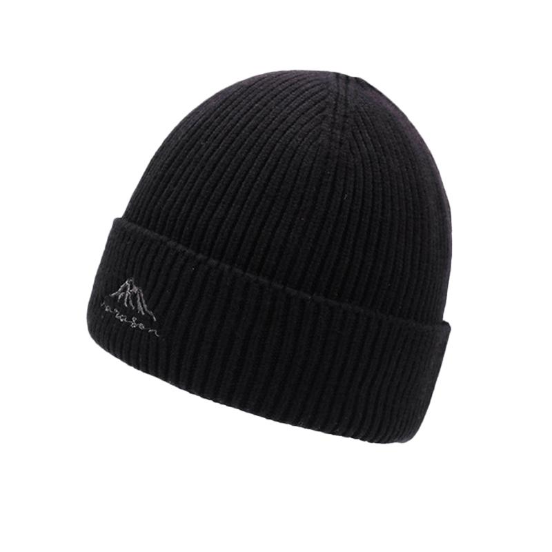 Outdoor Sports Knitted Hat Wool Hat Autumn Winter Warm Sleeve Cap