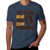 Ja, ich kann Sie hören Clem Fandango Retro Vintage T-Shirt Sommerurlaub T-Shirt