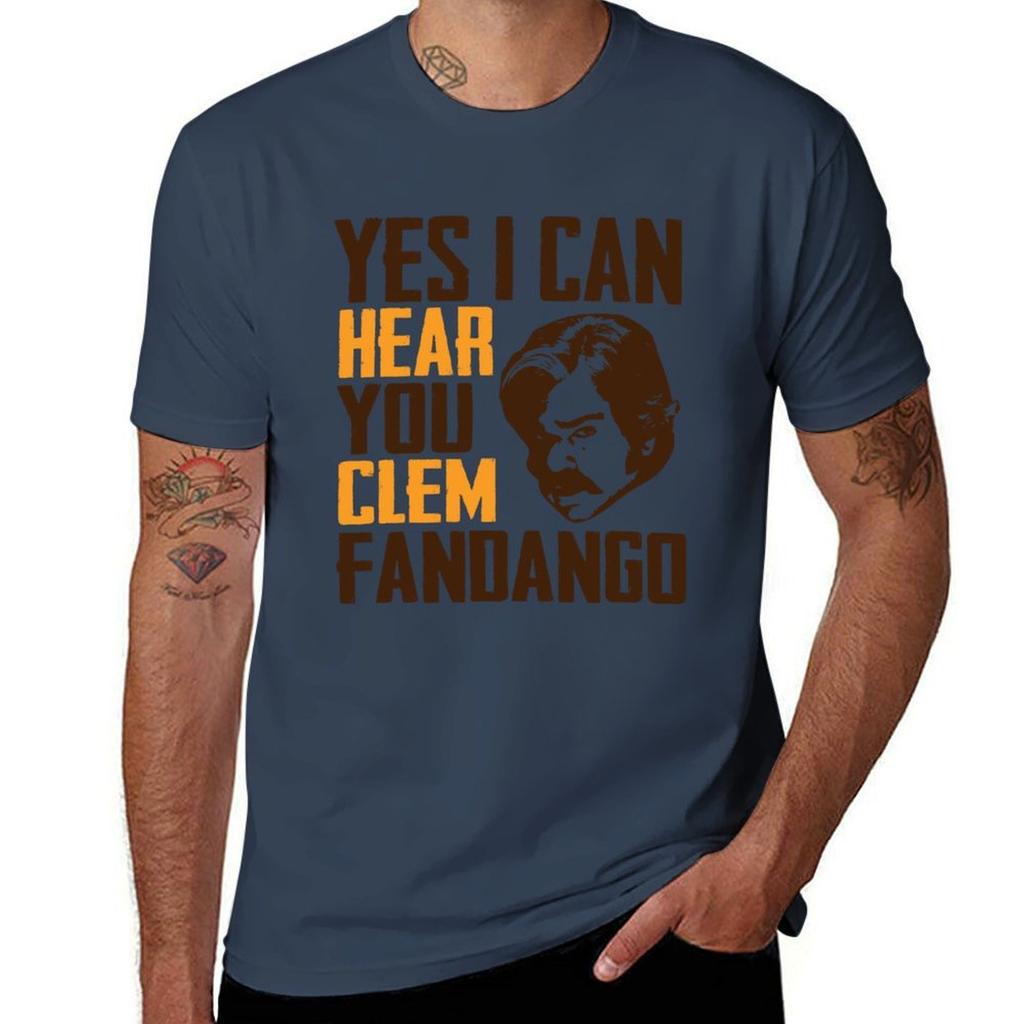 Ja, ich kann Sie hören Clem Fandango Retro Vintage T-Shirt Sommerurlaub T-Shirt