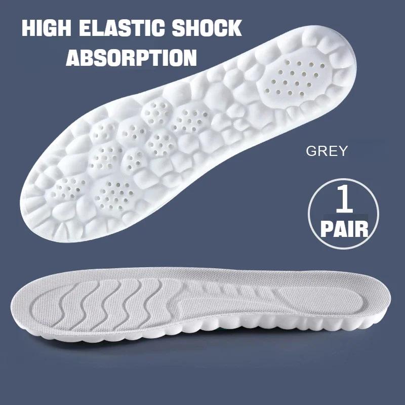 Sneakers Insole Plantar Fasciitis Insoles for Feet Arch Support Orthopedic Inserts Sports Shock Absorption Non Slip Shoe Pads