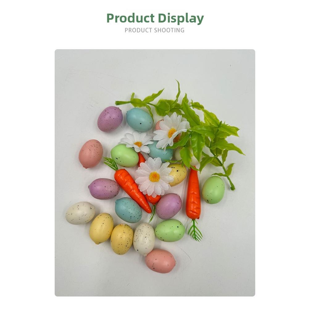 

Holiday Party Easter Egg Set Spring Table Center Easter Egg Decoration Set Artificial Realistic Lifelike Details China Mainland