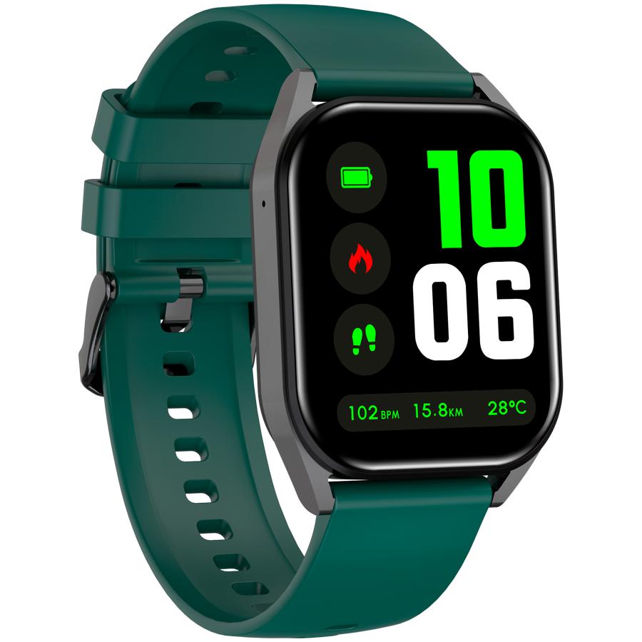 Canyon Smartwatch Chatter Sw-58 Bt-call Black - Green