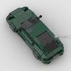 Compatible LEGO Sports Car Model: Eight-Grid Racing Building Blocks for Boys