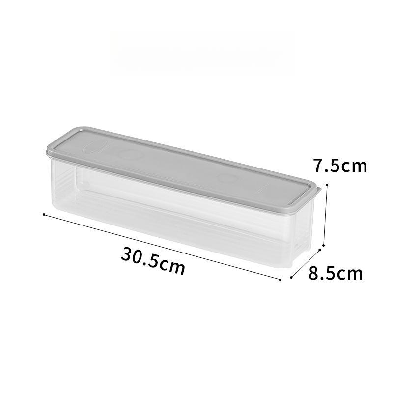 

Ящик для хранения лапши, кухонный контейнер для спагетти, контейнер для хранения домашних хлопьев с крышкой, ящик для хранения в холодильнике хаки