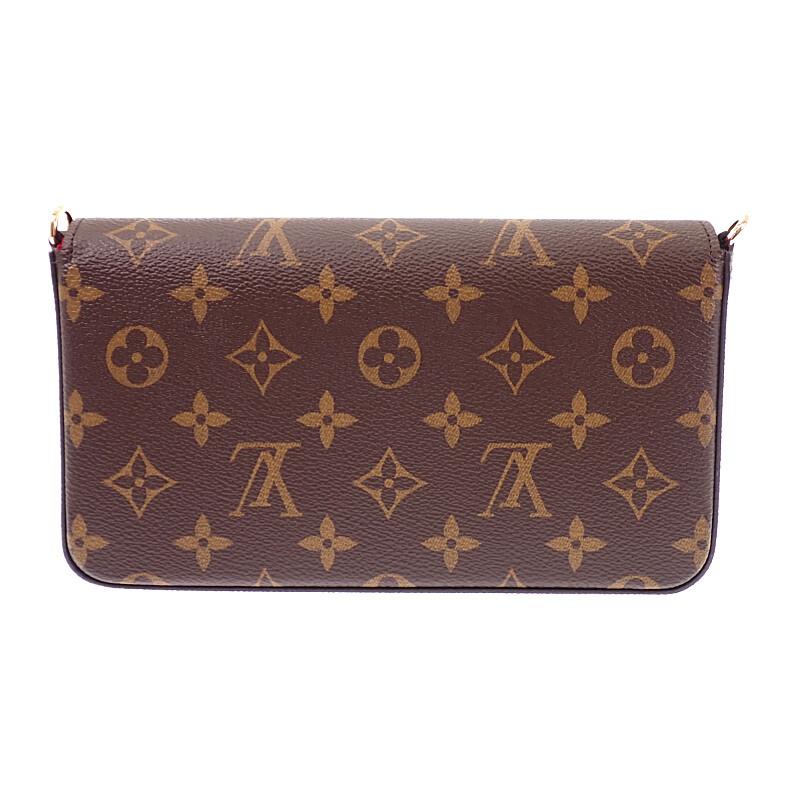 LOUIS VUITTON  M81896 Monogram Shoulder Bag Fuchsia Women