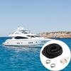 Complete Marine Bilge Pump Mounting Set Includes 3/4 Inch Drain Port 19mm Hose Clamps And Flexible Tubing For Marine Use