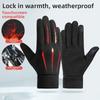 Anti-Slip Winter Cycling Gloves Warm Riding Protective Mittens Portable Cold-proof Gloves  Fishing