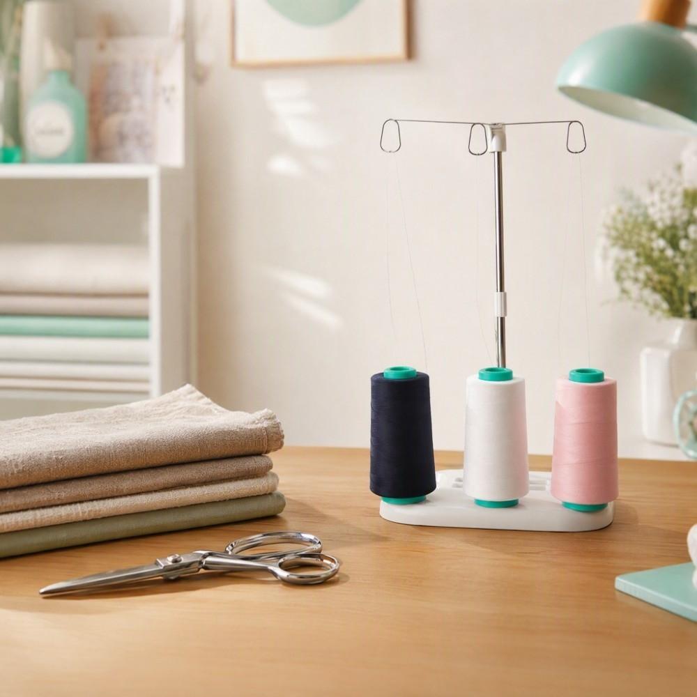 Anti-Winding Vertical Spool Rack Anti-Tangle Thread Guide for Hand Sewing Studios