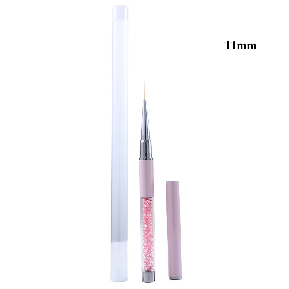 DIY UV Gel Brush Ultra-thin Oval Head Carving Nail Art Brush Acrylic Nail Liner Pen Nail Art Drawing Pen Manicure Tool