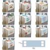 Cartoon Washing Machine Cover Oil Proof Refrigerator Cover Cloth  Double/Single Door Fridge