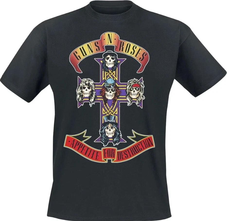 Винтажная мужская футболка с графикой Hard Rock Классическая черная ТРЕНДОВАЯ Унисекс футболка XXXXL