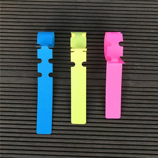 100 STK Gjenbrukbare vanntette PVC plantehagemarkører for hage