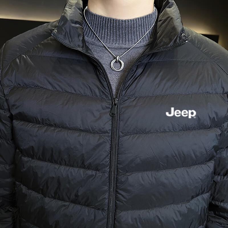 Jeep Men's Stand-Up Collar Down Jacket