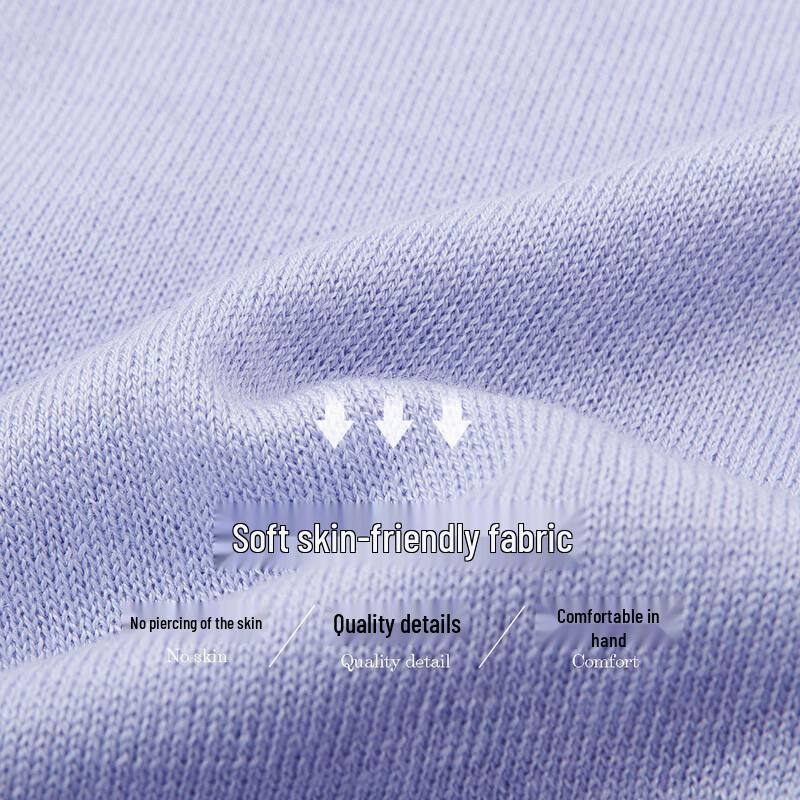Demana Women's Silk-Wool Blend Half-Open Collar Knit Top
