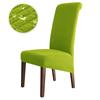 Water Repellent High Back Chair Cover Jacquard Stretch Xl Size Chair Covers For Dining Room Anti-Dirty Easy Care Seat Protectors