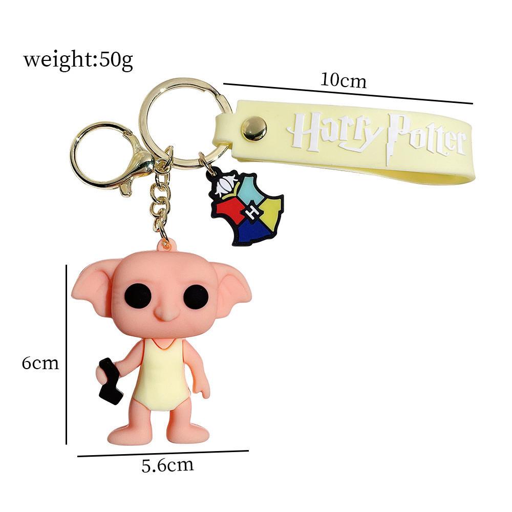 Charming Harry Potter Keychain Adorable Ron Hermione Voldemort Figurines