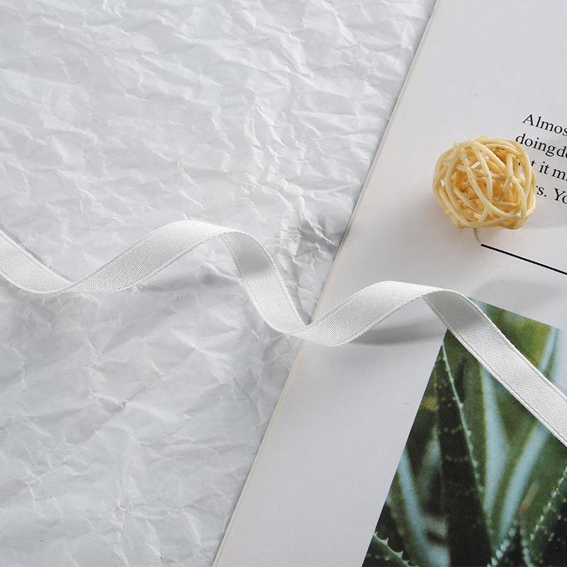 Double-Sided Matte Webbing Thickened Polyester-Cotton Jewelry Trophy Decorative Accessories Bow Colored Ribbon