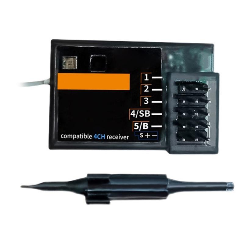

C4SF-HV 4CH Receiver Fast Response Remote Control Receiver for FHSS FHSS 3PV 3PK 4PKS 7PK 1