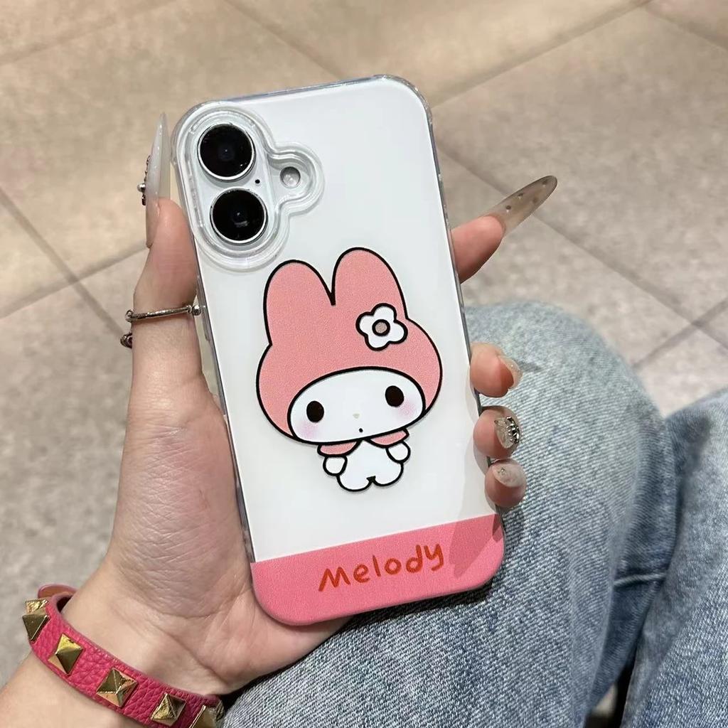 Superman Xiaobai Melody Is Suitable for Apple 17Promax Mobile Phone Case IP16 Large Hole IMD15Pro Cute 14 Sets