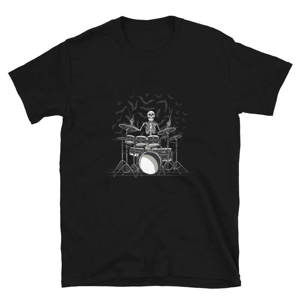 Drummer Skeleton T-Shirt XL