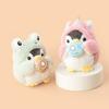 Adorable Penguins Keychain for Women Girls Handmade Soft Plush Animal Keyring For Bag Decoration And Keys
