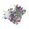 400pcs Teardrop Colored Pearl Head Corsage Pins Straight Sewing Pins  For Flower Decorations