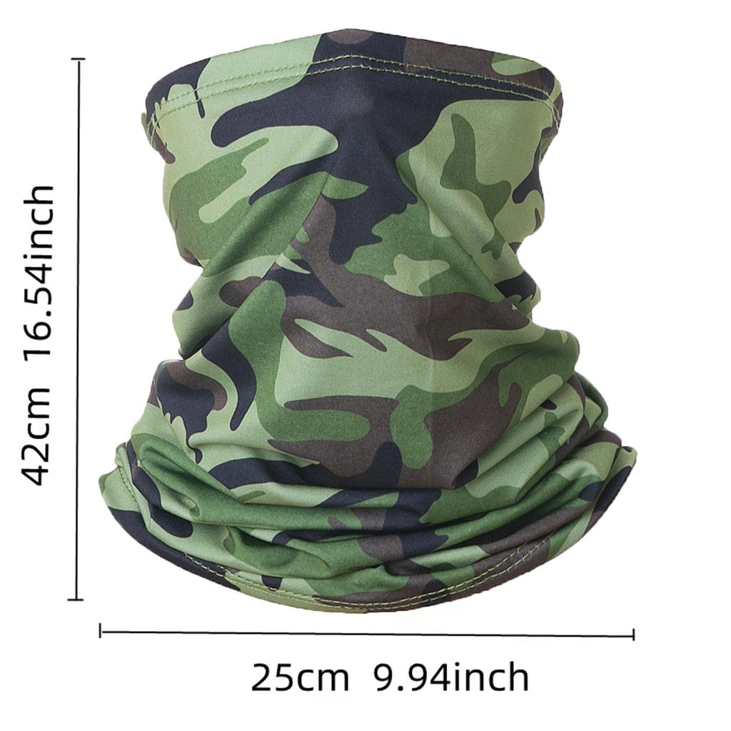 Outdoor UV Protection Bandana Scarf Neck Warmer Multifunctional Fishing Hiking Cycling Face Head Wrap Cover Bandana Headband Cap
