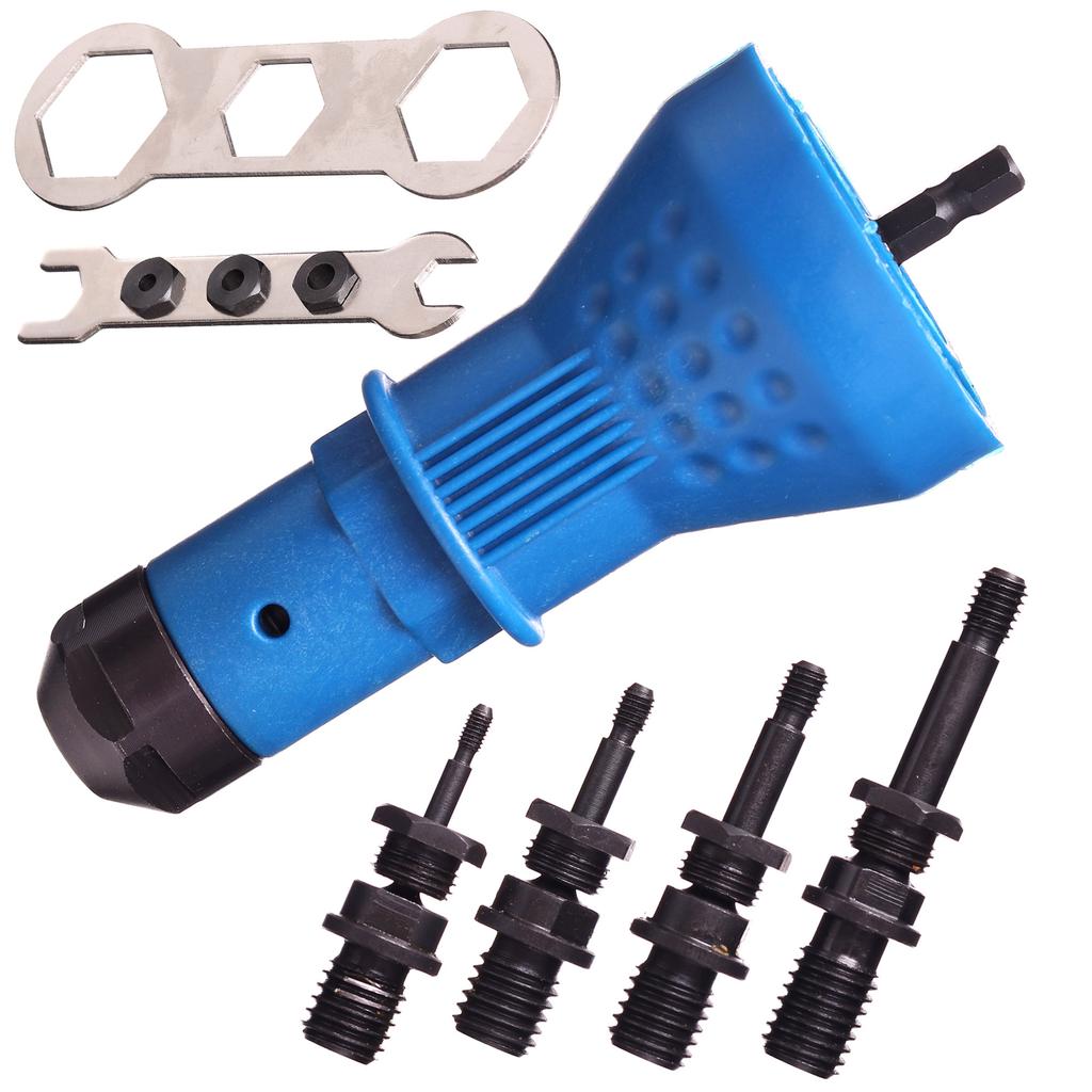 Adapter Nitownica Do Nitonakrętek Na Wkrętarkę Zestaw M3 M4 M5 M6