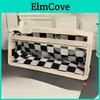 Leather Pen Case With Grid Design For Girls And Students Ideal For School Supplies