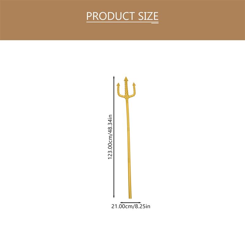 Demon Fork Cosplay Fork Novelties Demon Prop Trident Halloween Decoration Performance Props Fork Devil Fork Cosplay