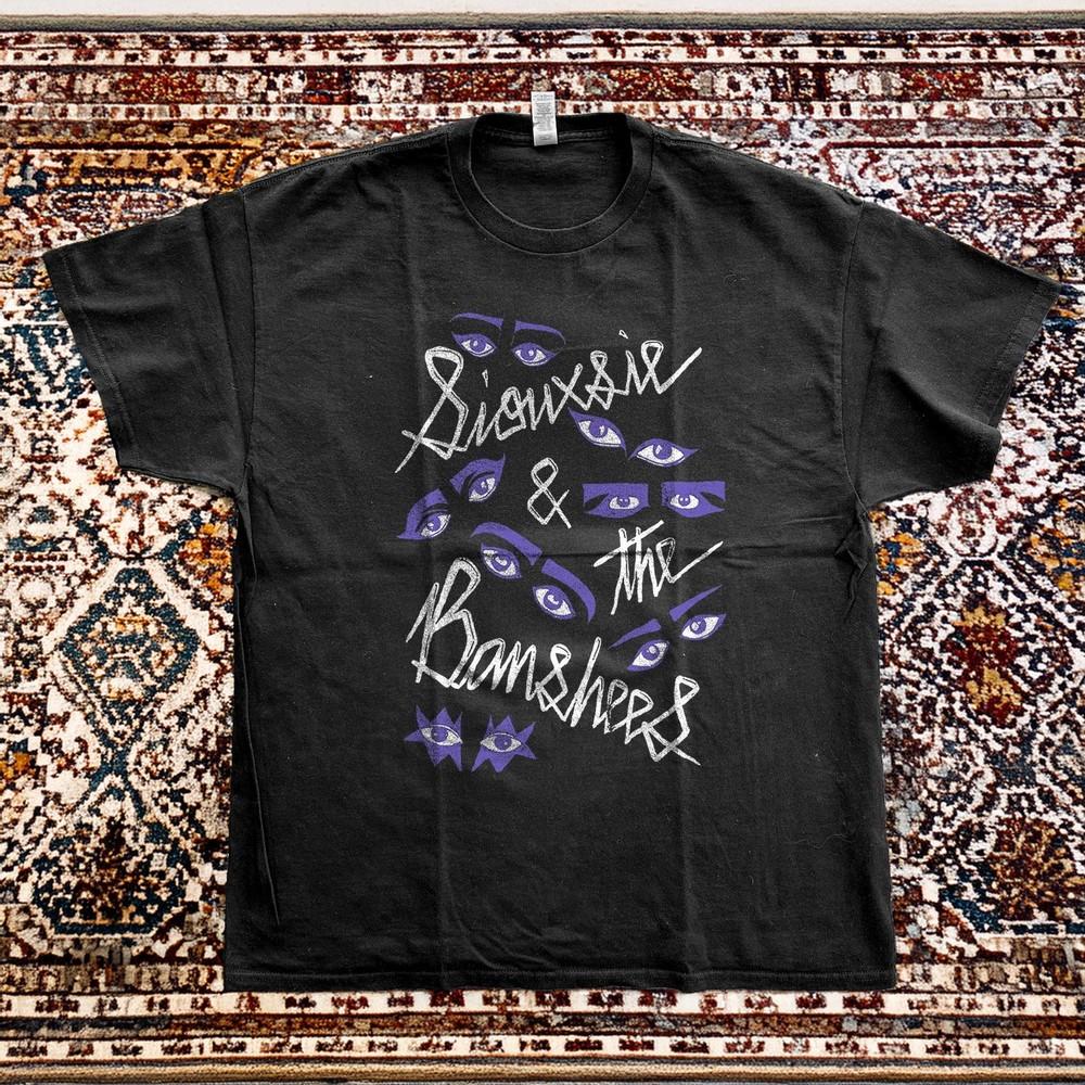NEW Siouxsie and Banshees Tshirt Black Cotton Tshirt Size S5XL Unisex T-Shirt S