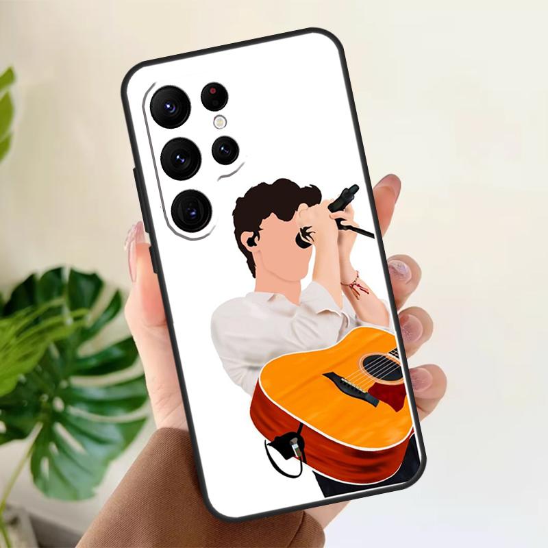 Shawn Mendes Soft Case For Samsung Galaxy S25 Ultra S21 S22 S23 S24 Plus S9 S10 S20 FE S24 FE Phone Cover