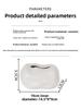 Concavo-convex Ceramic Tissue Box Desktop Decoration Creative Tissue Storage Box Modern Napkin Tissue Holder Home Decoration