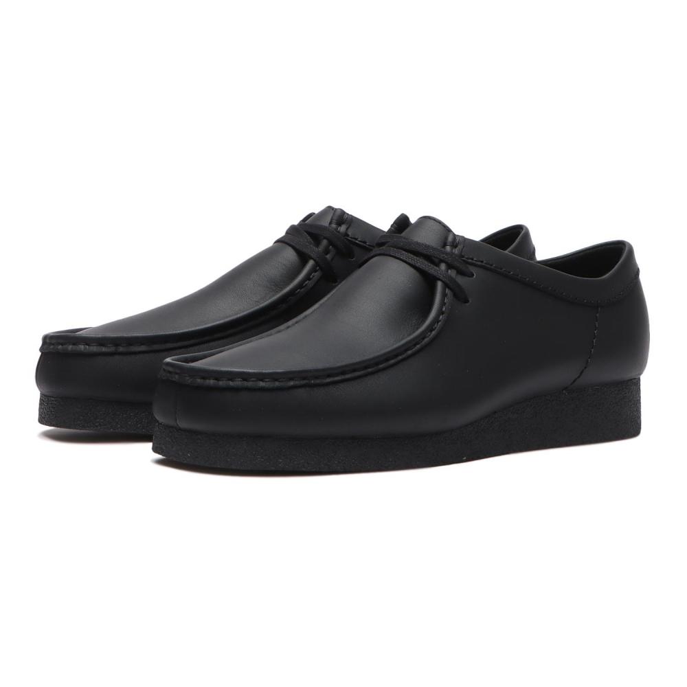 Clarks U Wallaby Evo Wp 26177832 Black Leather
