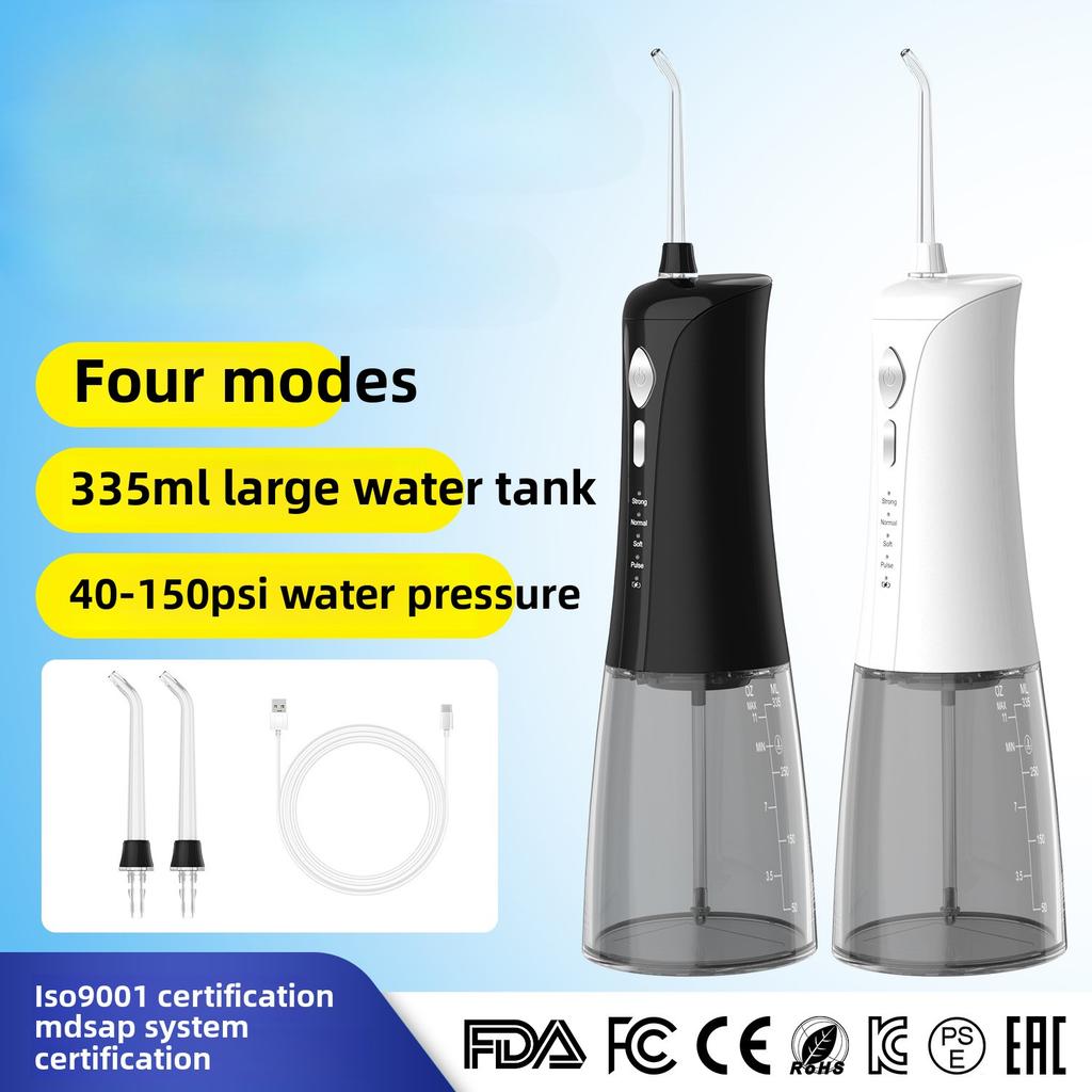 Handheld Scrubber, Portable Tooth Flusher, Large Water Tank, Water Floss, Tooth Flusher