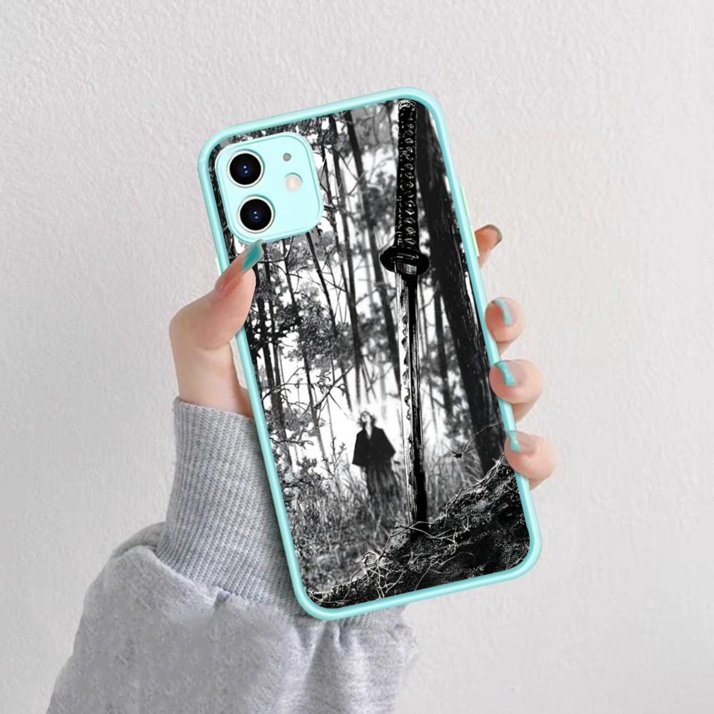 

Manga M-Miyamoto M-Musashi Vagabond Phone Case For IPhone 14 11 12 13 Mini Pro Max 8 7 Plus X XR XS MAX Translucent Matte Cover iphone 14pro max