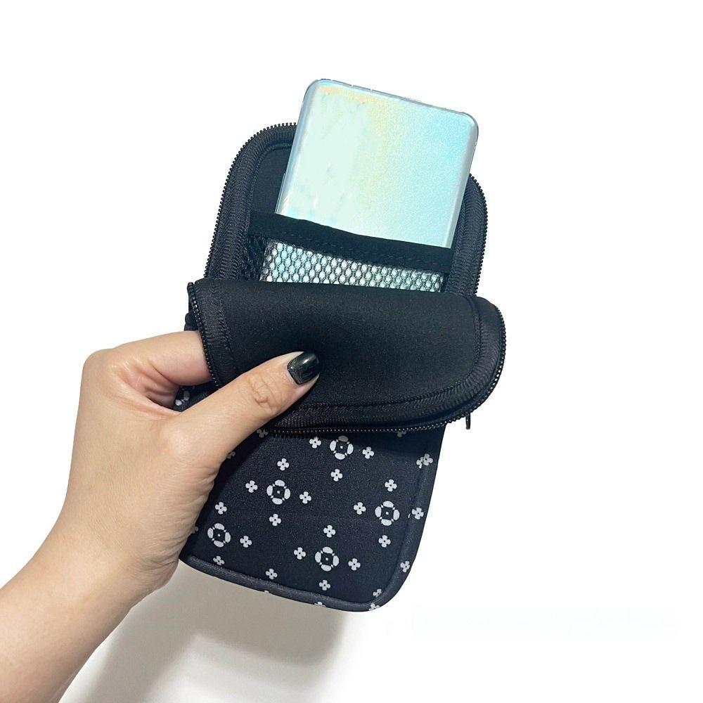 Neoprene Zipper Phone Bag with Handle Phone Bag Pouch Phone Protective Pouch  Portable Power Source
