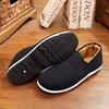 Winter warme Rindsehnensohlen Herren Freizeitschuhe mit Samtfüßen Mittelalterliche und ältere Väter Herren Baumwollschuhe