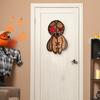 Voodoo Doll Wooden Sign Spooky Wall Decoration Rustic Voodoo Doll Sign for Halloween Decor Doors Walls