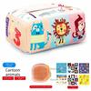 Educational Baby Montessori Toy Crinkle Cloth Infant Pull Along Toy Tissue Box Toys  Infant