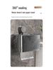 Punch-Free Wall-Mounted Waterproof Toilet Paper Holder with Storage Rack
