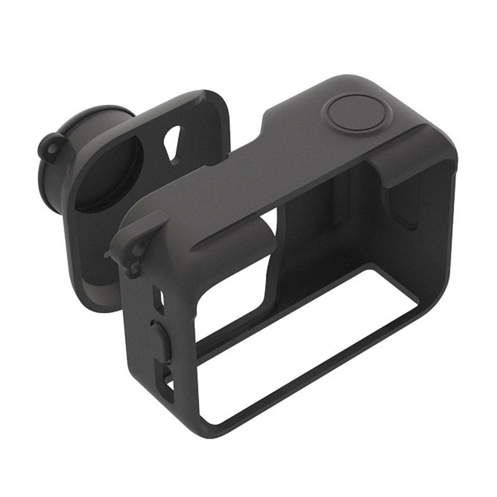 Silicone Protective Case For Insta360 GO Ultra Shockproof Skin Cover With Lens Cap Anti-lossing Rope For Insta360 GO Ultra Camer