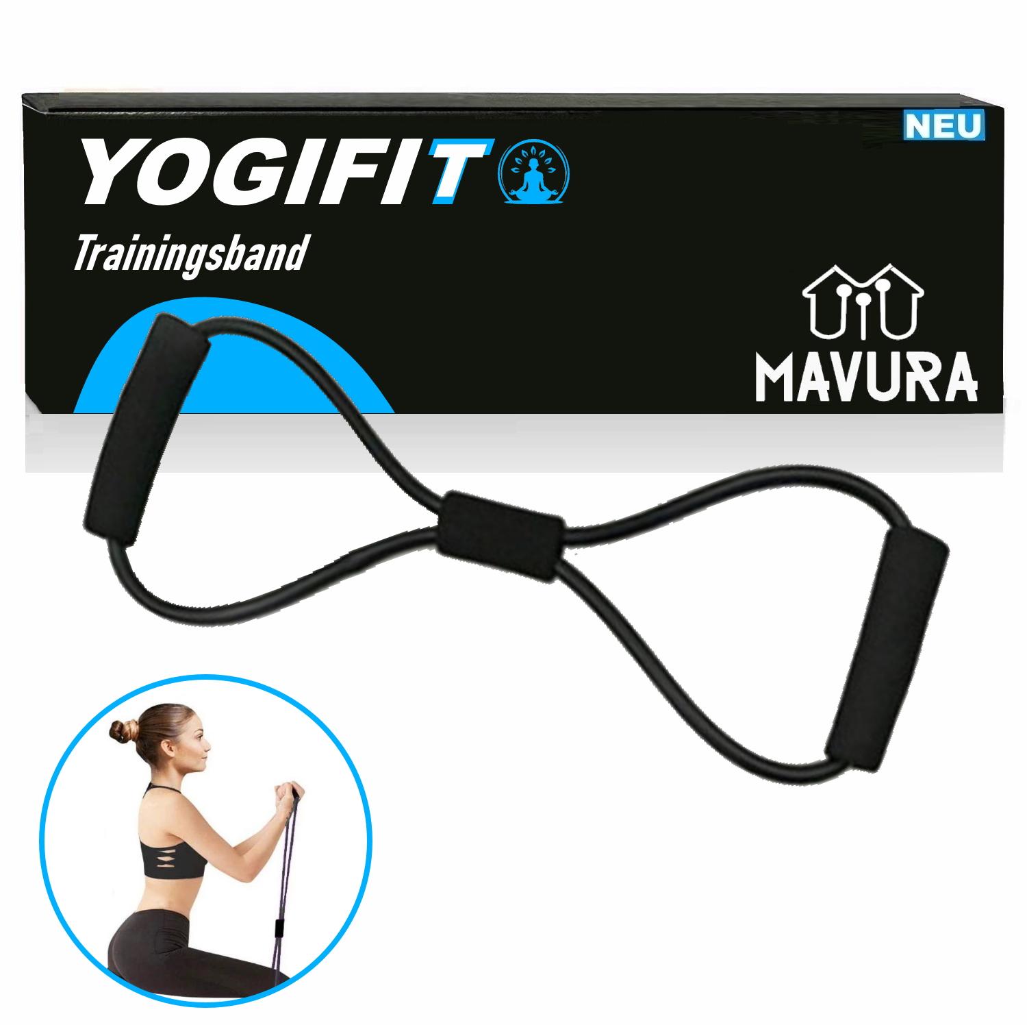 

YOGIFIT Тренувальна стрічка Фітнес-стрічка Йога Опір Еспандер Гімнастична стрічка