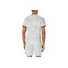 Asics Match Graphic Short Sleeve V-Neck Top Men Tops Gray 2041A245-100