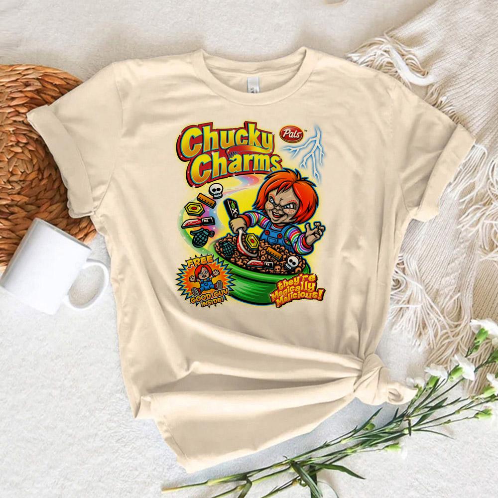 Chucky tshirt women comic t-shirts female streetwear 2000s clothing